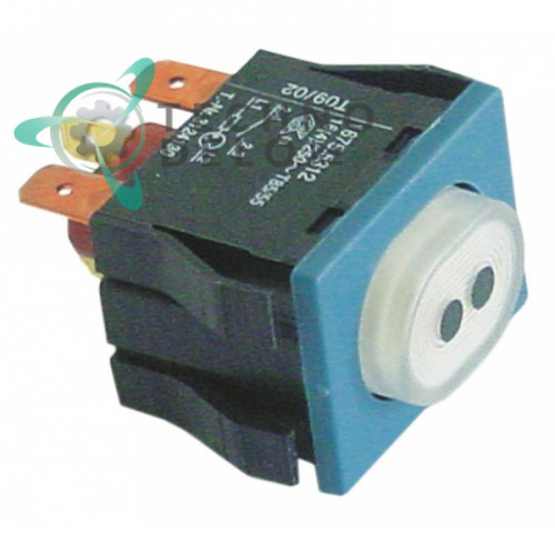 Кнопка с подсветкой (1NO/лампа 250В 16А) 3124075, 3124130 для Winterhalter GR64, GR65, GR66 и др.