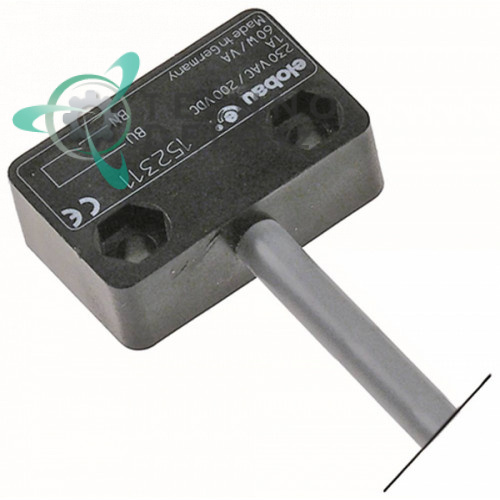 Выключатель электромагнитный 1NC 230В 3А 60Вт провод L-2000мм 049969 0E5854 для Electrolux, Zanussi и др.