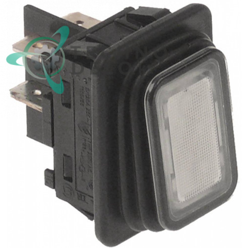 Выключатель с подсветкой (30x22мм 2NO) для Winterhalter GS23, GS23H, GS25, GS27, GS4 и др.