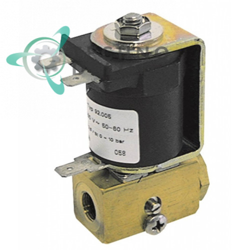 Клапан электромагнитный Muller 061408 230VAC 1/8IG L30мм для печи Eloma, Palux и др.