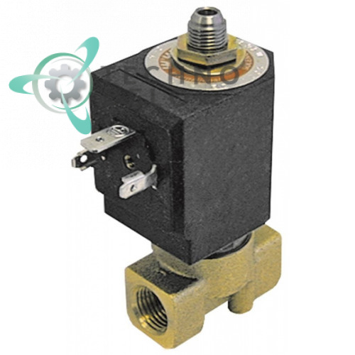 Клапан электромагнитный M&M D-363 1/4 L40мм 24VAC 7200 пар/вода