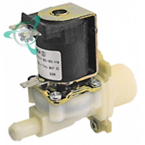 Клапан электромагнитный одинарный Muller 230VAC 3/4 d11.5мм 0G2196 для Angelo Po, Electrolux и др.