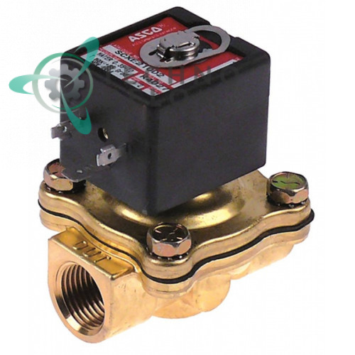 Клапан электромагнитный Asco 1/2 L69мм 400325-110 230VAC 0113246 для Meiko