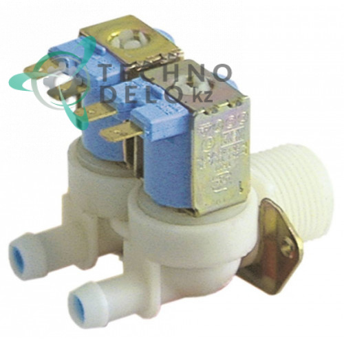 Клапан электромагнитный двойной TP 230VAC 3/4 d12мм 1 л/мин 02702 для Animo B200WF/M200W/MT200W и др.