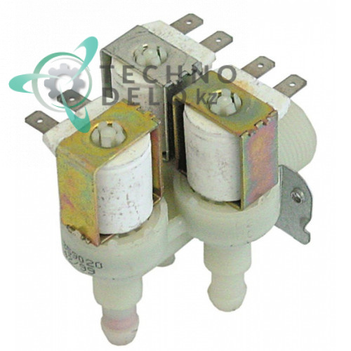 Клапан электромагнитный тройной Elbi 230VAC 3/4 d11.5мм 120179 для Comenda, Zanussi и др.