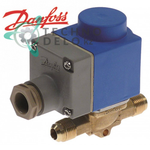 Клапан электромагнитный Danfoss EVR 6 5/8 UNF (10 мм) 230В -40° до 105°C для хладагента 