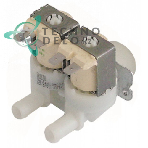 Клапан электромагнитный двойной Elbi 230VAC 3/4 d11.5мм 16л/мин 929172 для Colged, Elettrobar и др.