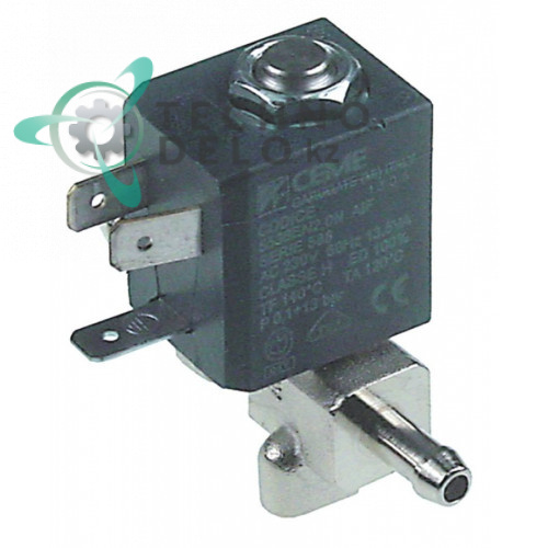 Клапан электромагнитный CEME 230V d6,5мм 7017 для печи Electrolux, Zanussi
