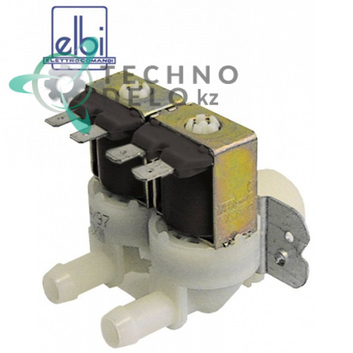 Клапан электромагнитный двойной Elbi 230VAC 3/4 d11.5мм 61115000 для Lainox, Modular и др.