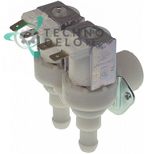 Клапан электромагнитный TP двойной 23157 N23157 льдогенератора Brema, Electrolux, NTF, Fagor и др.