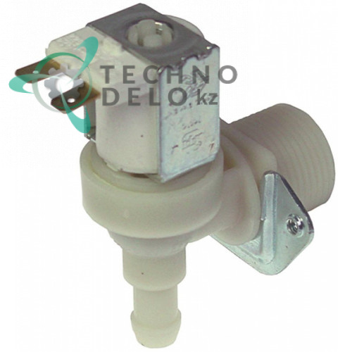 Клапан электромагнитный одинарный TP 230VAC 3/4 d11.5мм 3 л/мин для Brema, Electrolux, NTF и др.