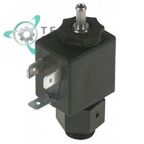 Клапан электромагнитный 24VAC вход 1/4 выход ø4мм 0900858 для вакуумного упаковщика Henkelman