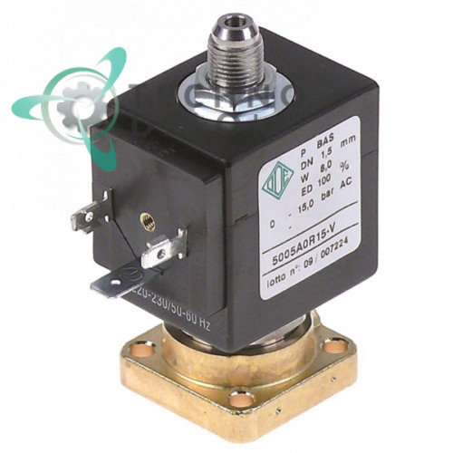 Клапан электромагнитный ODE BDA 230VAC вода/пар 9008257 для кофемашины Reneka Concept/LC и др.