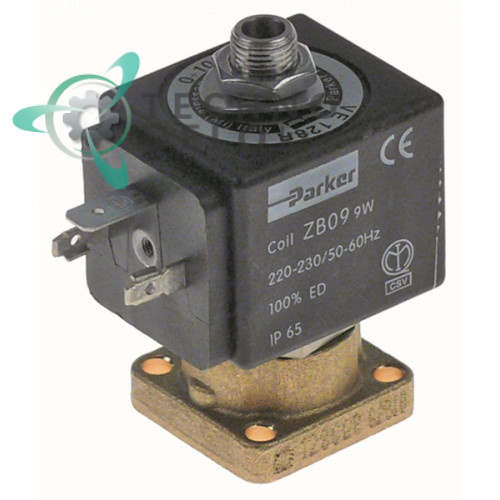 Клапан электромагнитный Parker VE 128R 1/8 ZB09 230VAC 451276 для La Pavoni и др.