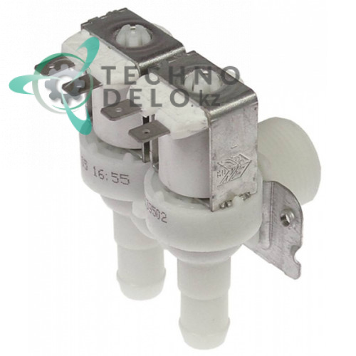 Клапан электромагнитный двойной Elbi 24В 3/4 d12мм для Angelo Po, Meiko, Winterhalter и др.