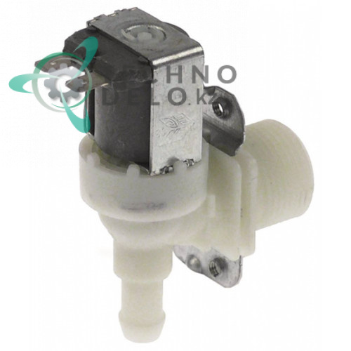 Клапан электромагнитный Elbi одинарный угловой 24VAC 3/4 d-11.5мм DN10 13103 для посудомоечной машины ATA, MBM
