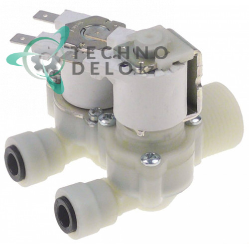 Клапан электромагнитный двойной RPE 230VAC 3/4 JG8 RPE 01201790 ELE30005 KEE00005 для Piron, Tecnoeka