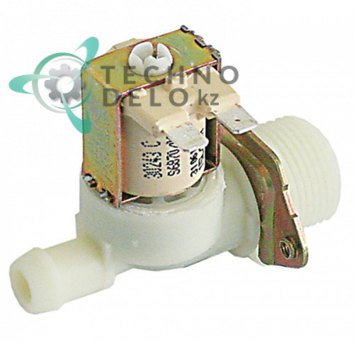 Клапан электромагнитный Eaton (Invensys) одинарный 230VAC 3/4 d-14мм 15 л/мин 90°C 0113202 для Meiko DV120T, DV40N и др.