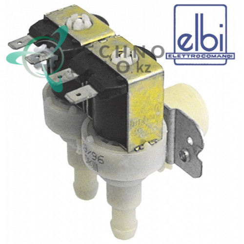 Клапан электромагнитный двойной Elbi 230VAC 3/4 d11.5мм 069295 для Whirlpool, Polimatic, Hoover и др.