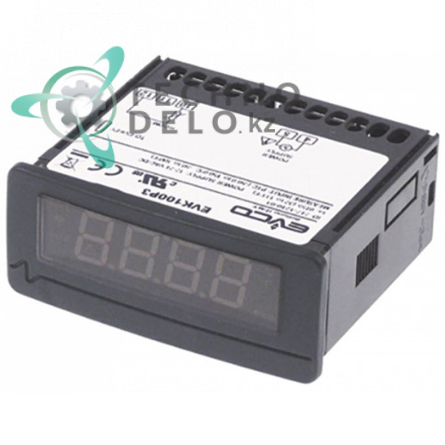 Термометр электронный EVCO EVK100P3 71x29мм 12/24 VAC/VDC IP64 -50 до +150°C 0500400 для Lamber и др.