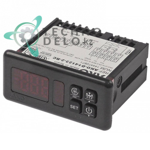 Контроллер AKO D14123-2-RC 71x29мм 90-240VAC датчик NTC/PTC