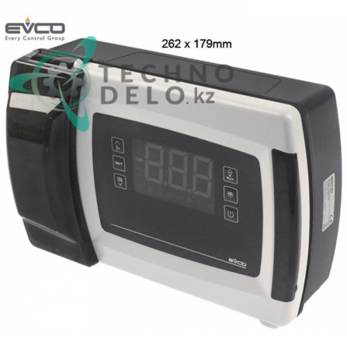 Контроллер EVCO EVB1216N9XLC RS485 262x179мм 230VAC датчик NTC/PTC/Pt1000 6 реле для холодильной камеры