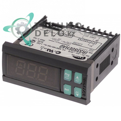 Контроллер CAREL IR33S0EHA0 71x29x69мм 230VAC датчик NTC IP54 -50 до +99°C для холодильного оборудования HoReCa