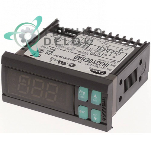 Контроллер CAREL IR33Y0EHA0 71x29x70,5 мм 230 VAC датчик NTC -50 до +99°C IP65 для холодильного оборудования 