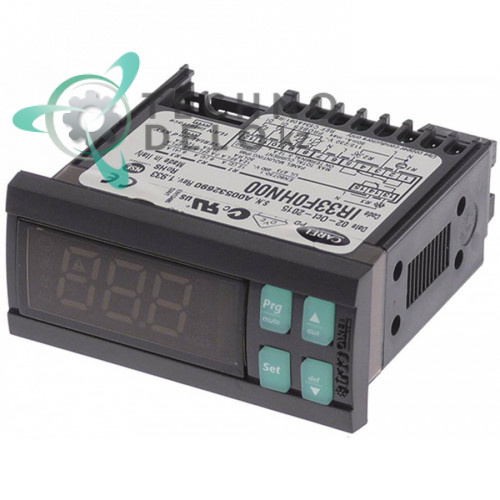 Контроллер CAREL IR33F0HN00 71x29x70,5 мм 115/230 VAC датчик NTC IP65 -50 до +99 °C для холодильного оборудования