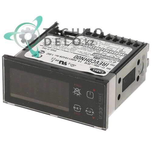 Контроллер CAREL IREVC0HN00 RS485 71x29x59мм 115/230VAC защита IP65 4 реле для холодильного оборудования 