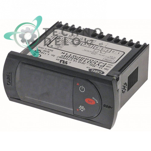 Контроллер CAREL PYC01L051G 71x29x74мм 230VAC 6021350106 для холодильного оборудования Coreco, Fagor и др.