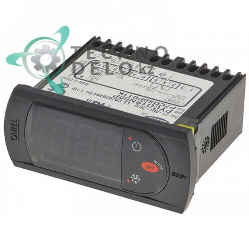 Контроллер CAREL PYCO1SN50P 71x29мм 230VAC датчик NTC 6010370020 6021350097 6021350098 для Coreco, Fagor и др.