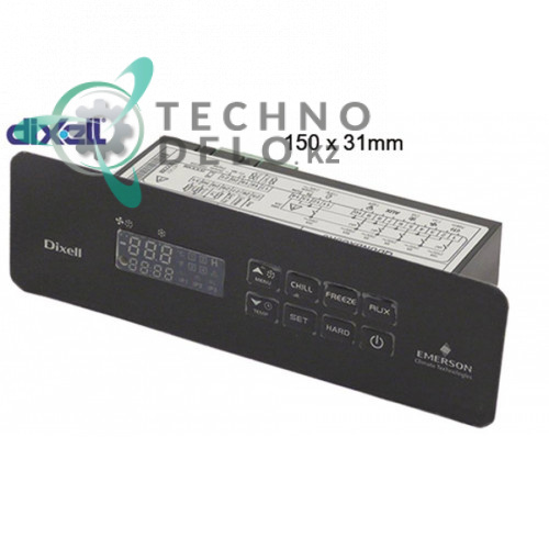 Контроллер Dixell XB590L-5N1C1R 150x31x76мм 230VAC датчик NTC 6 выхода реле -40 до 110°C для шоковой заморозки