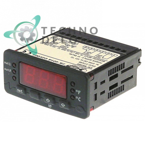 Контроллер EVCO FK401A 71x29мм 12VAC/VDC датчик Pt100 IP54 -50 до +600°C для духового шкафа