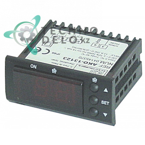 Контроллер AKO 13123 58x25,4мм 230VAC -50 до +99°C датчик NTC
