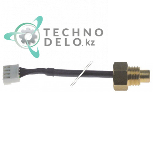 Датчик температурный NTC ø12x8мм резьба 3/8" кабель силикон 0,5м 08370500 для Quality Espresso Futurmat