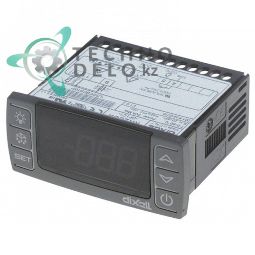 Контроллер Dixell XR20CX-0P1C1 71x29мм 12VAC/VDC датчик NTC/PTC -50 до +150°C для холодильного оборудования