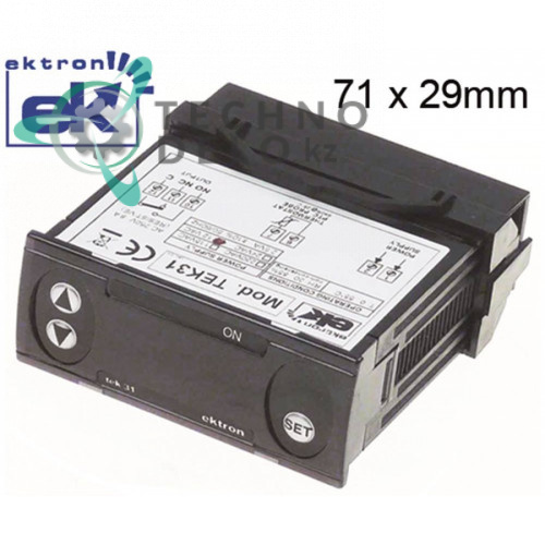 Контроллер Ektron TEK31-0010 71x29мм 12VAC/VDC датчик PTC -50 до +120°C для профессионального оборудования HoReCa