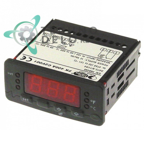 Контроллер EVCO FK401A 71x29мм 12VAC Pt100/TC (J,K,S) IP54 25982800 для духового шкафа Bertos FME06M и др.
