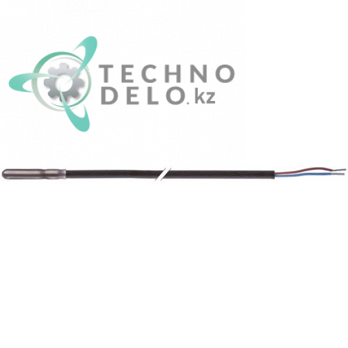 Датчик температурный Dixell PTC 1ком кабель PVC -50 до +150°C ø6x40 мм длина 2,5м 2 жилы