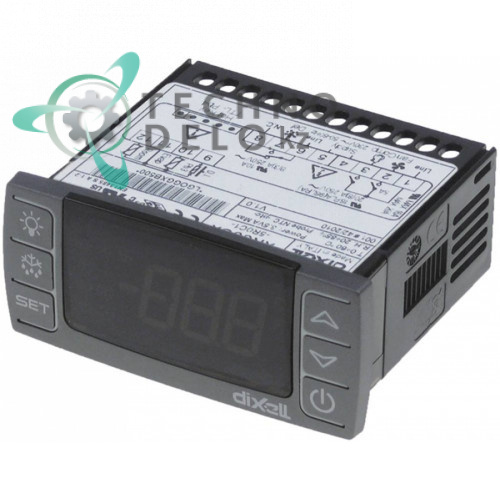 Контроллер Dixell XR60CX-5R0C1 71x30мм 230VAC датчик NTC 3 реле -55 до +150°C DEF 8(3)A вентилятор FAN 5A для Infrico