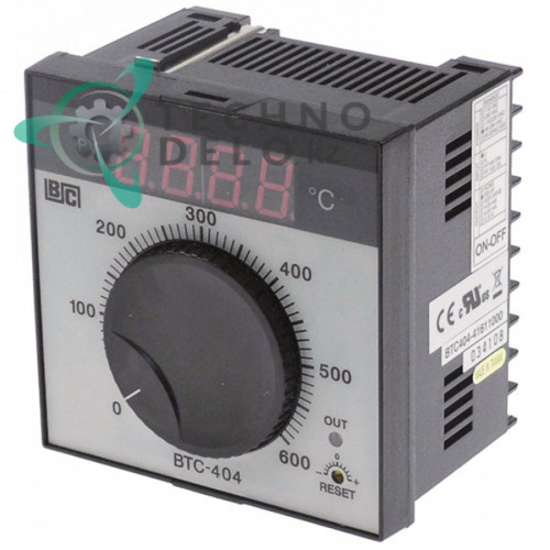 Контроллер Brainchild BTC404 41611000 ON-OFF 0 до +600°C датчик TC IP54