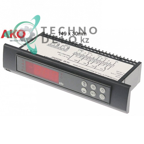 Контроллер AKO 10323 149x30мм 230VAC -50 до +99°C датчик NTC