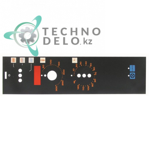 Стикер 002831 обозначения кнопок панели управления для профессионального оборудования Electrolux, Zanussi