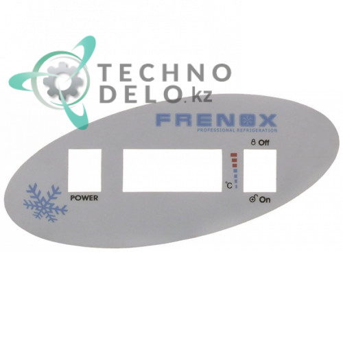 Стикер обозначения кнопок A00DJ105 панели управления профессионального холодильного оборудования Frenox