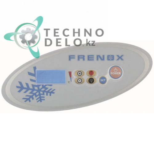 Стикер A00DJ106-DI с обозначением кнопок для панели управления профессиональной холодильной камеры Frenox 