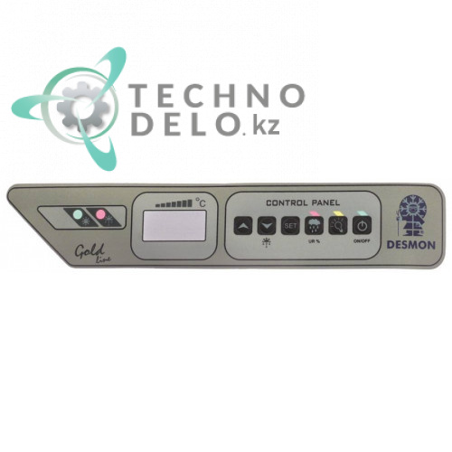 Стикер обозначения кнопок 290x56мм панели управления B99-0138 для холодильного оборудования Desmon Gold Line