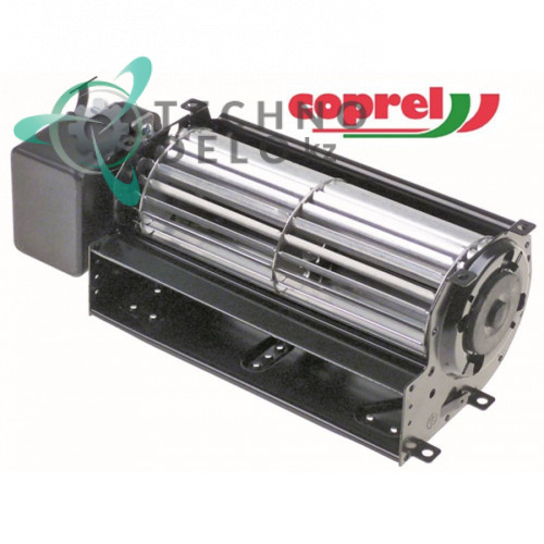 Вентилятор-электромотор Coprel FFL 30В 25Вт ø60мм L-180мм холодильное оборудование 995634 для Caravell, Friulinox и др.