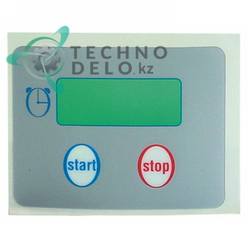 Стикер обозначения кнопок панели управления RC01016000 гриль-саламандера Tecnoinox QSE40