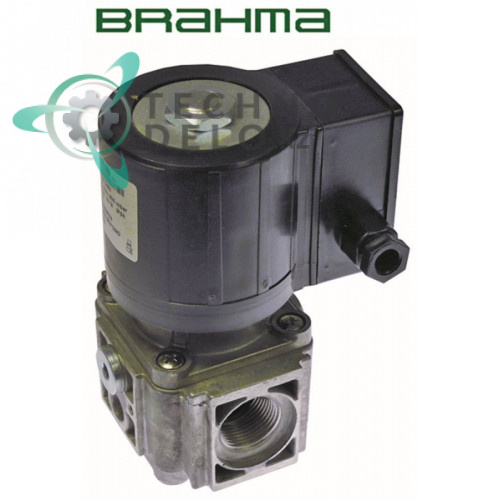 Клапан газовый Brahma 63AQ0626 тип катушки 18813004 (L96мм 3/4)